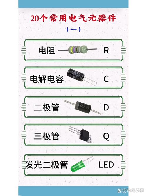 12个常用电子元器件